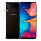 Felújított Galaxy A20e (dual sim) 32GB fekete