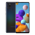 Felújított Galaxy A21s (dual sim) 32GB fekete