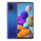 Felújított Galaxy A21s (dual sim) 32GB kék