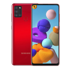 Felújított Galaxy A21s (dual sim) 32GB piros