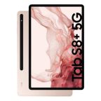 Felújított Galaxy Tab S8+ Wi-Fi + 5G 128GB rózsaszín